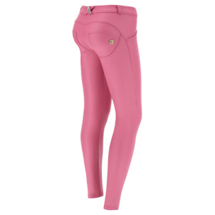 Pantaloni WR.UP® superskinny vita bassa in similpelle ecologica