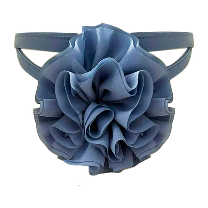 Kocca - Cintura da donna a laccetto con fiore in tessuto Donna
