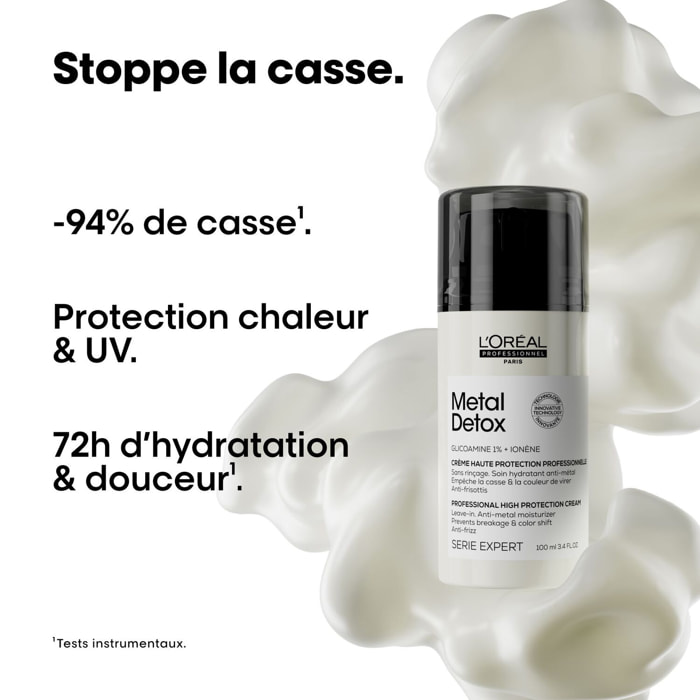 Serie Expert Metal Detox - Crème Haute Protection Sans Rinçage
