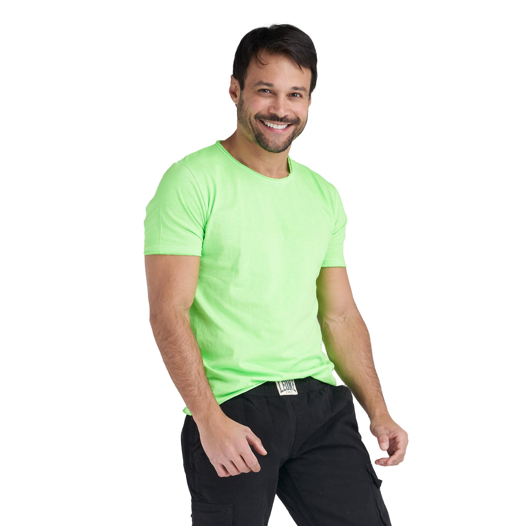 Camiseta manga corta hombre City Fluo