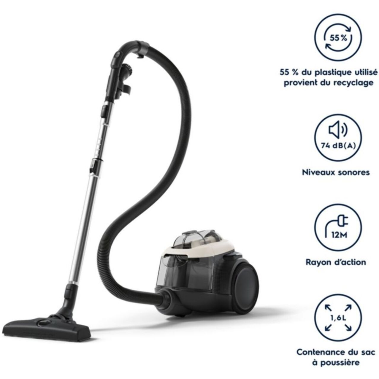 Aspirateur sans sac ELECTROLUX Higienic 600 EL61H4SW