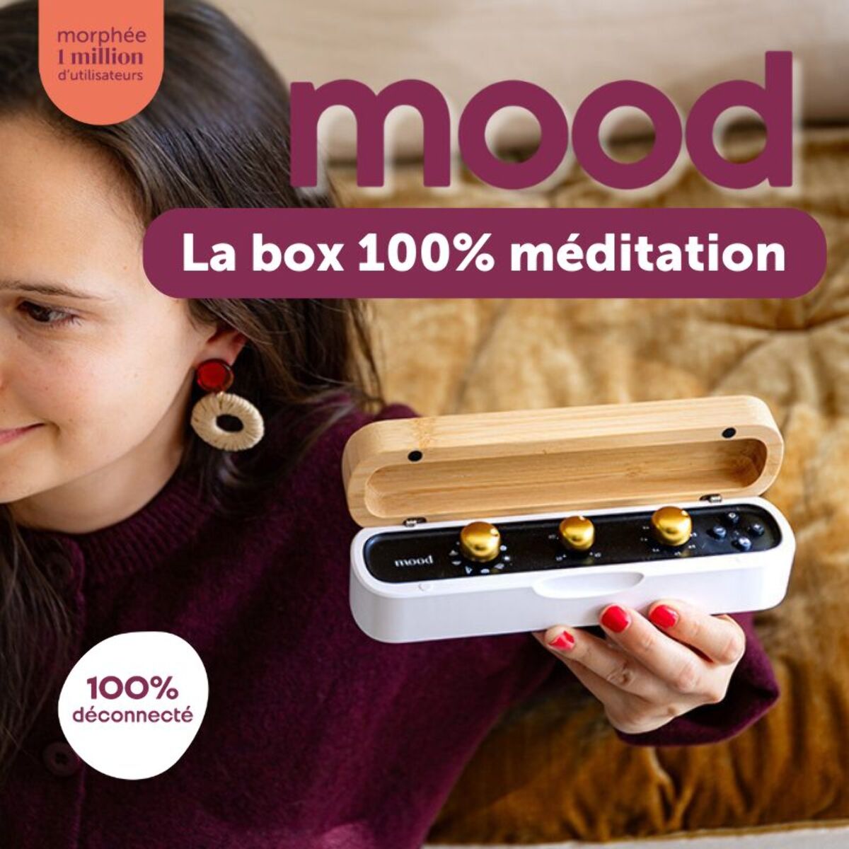 Box de méditation MORPHEE Mood
