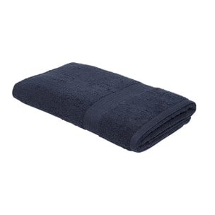 Drap de bain uni ESSENTIAL bleu marine