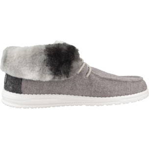 Zapatos Casual Mujer de la marca HEY DUDE  modelo WENDY FOLD Gray