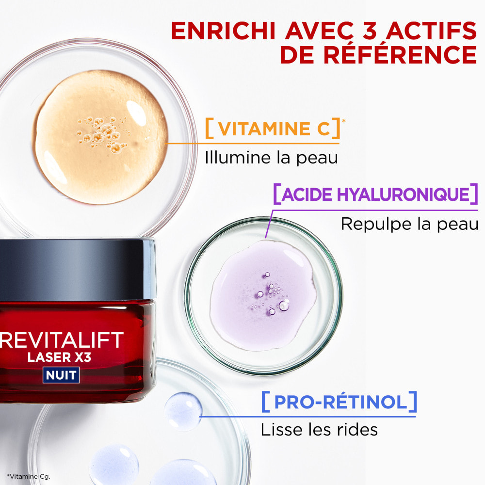 L'Oréal Paris Revitalift Laser Soin Anti-Âge Nuit 50ml