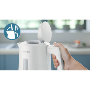 Bouilloire PHILIPS HD9411/00 Bouilloire électrique blanche Série 3000 1.7L, 2200W