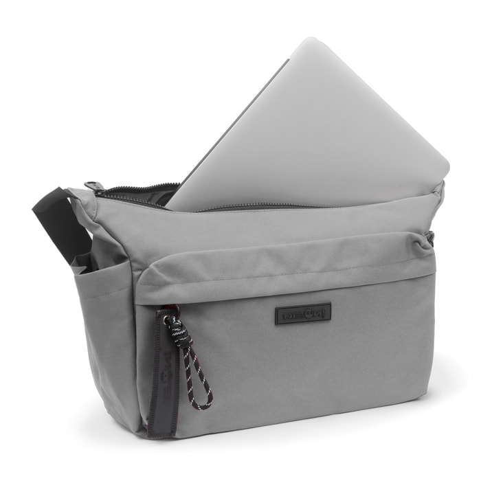 SHOULDER BAG ECO GRAY