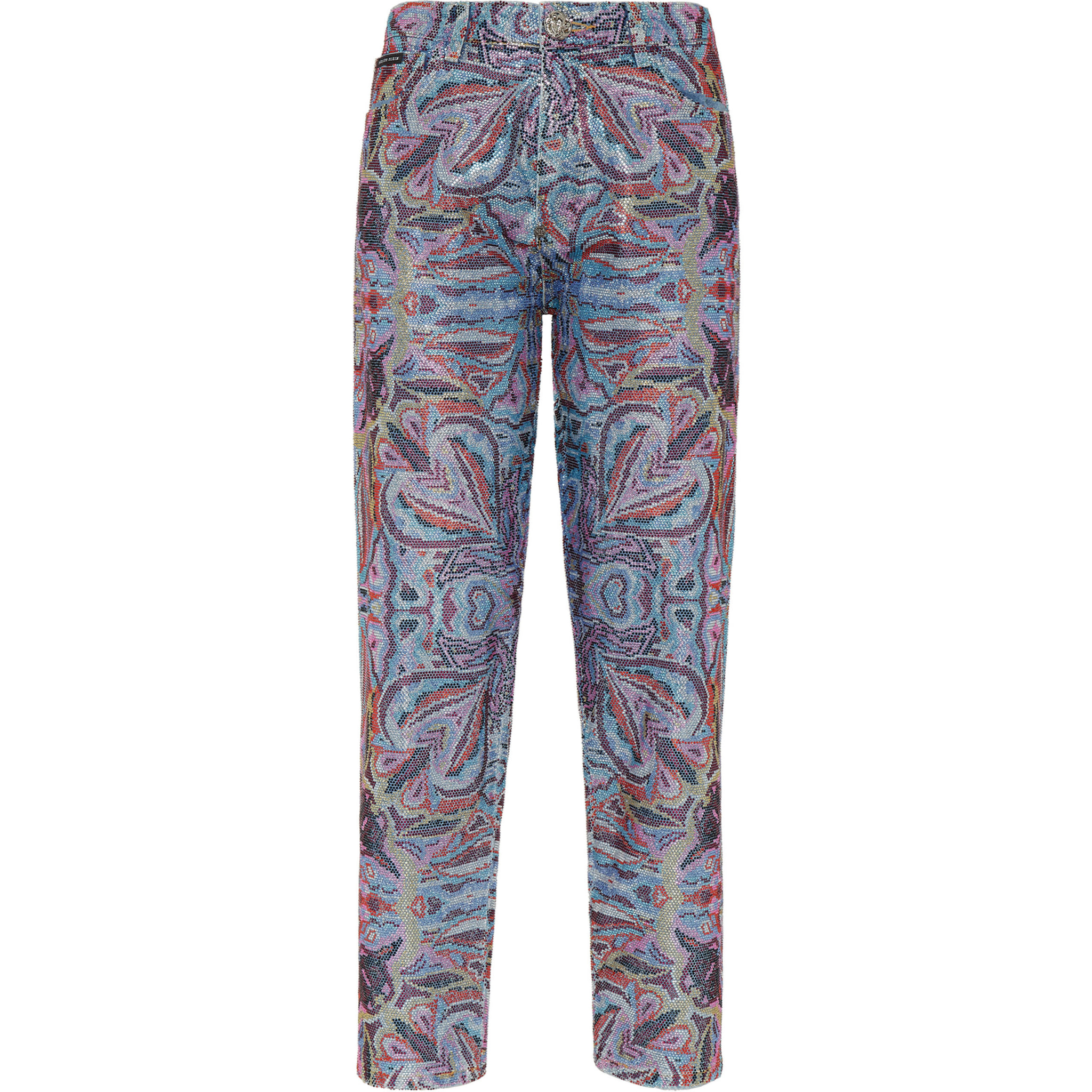 PHILIPP PLEIN Vaqueros Mom Fit CIRCUS