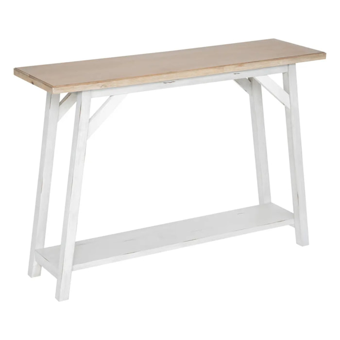 Console "Olbia" L120cm blanc