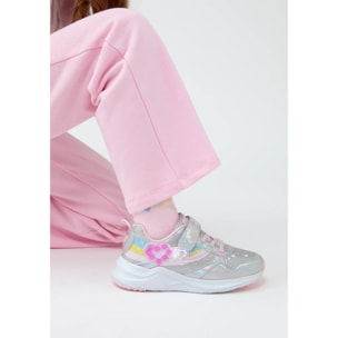 Zapatillas De Luces De Niña Con Cordones Elásticos