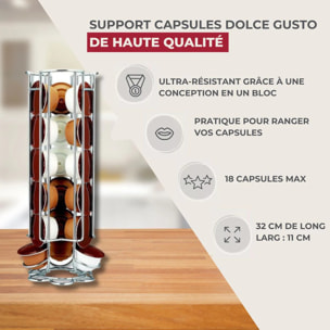 Porte capsules Dolce Gusto® Fackelmann