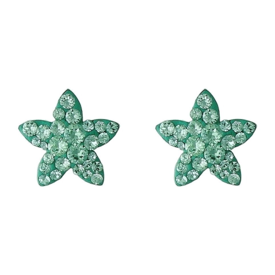 Pendientes Stars adornado con cristales de Swarovski