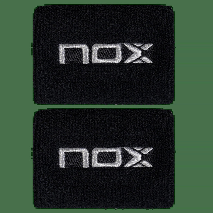 Muñequeras deportivas negro/blanco