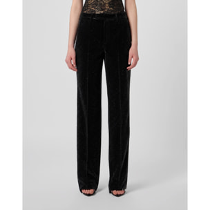 PHILIPP PLEIN Pantalones de corte recto GLITTER