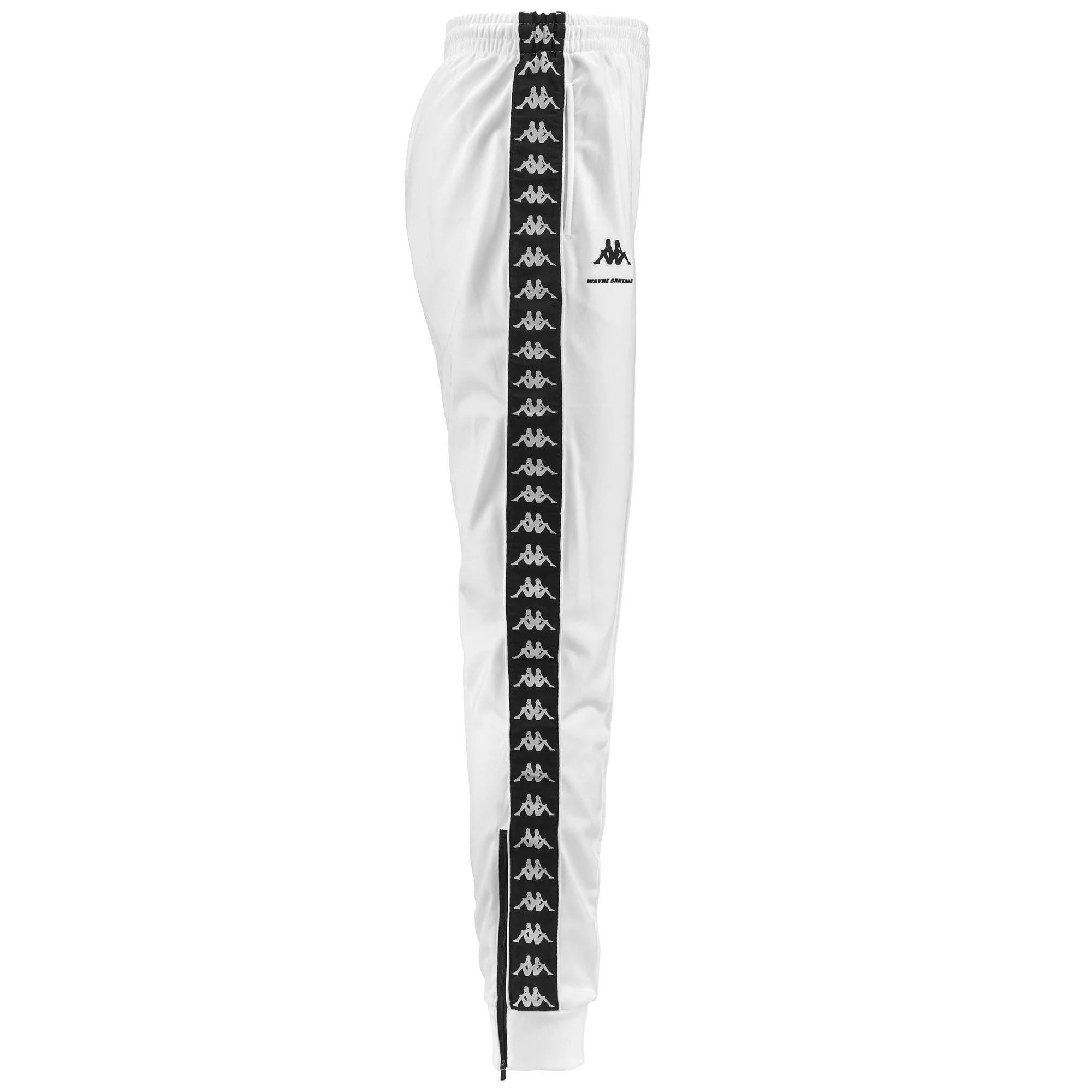 Kappa - Pantalones Hombre Blanco - 222 Banda Dpg Brawer
