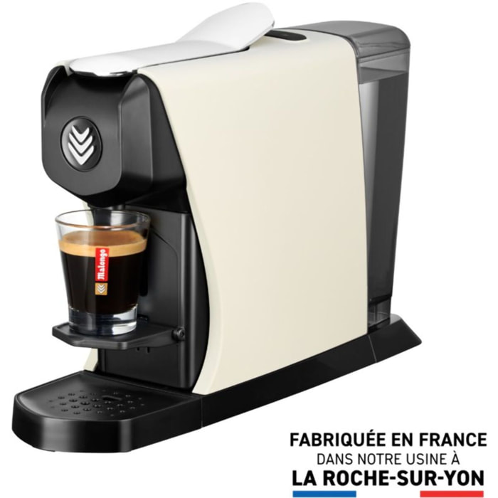 Cafetière à dosette MALONGO EOH CREME PASTEL