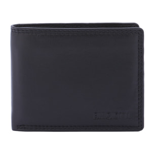 Portafoglio  da uomo In Vera pelle Made in Italy 8,5x11x2,5 cm