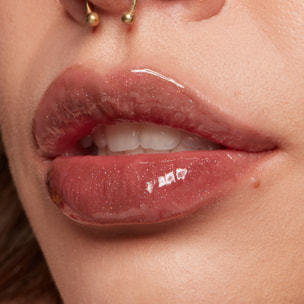 NYX Professional Makeup Gloss Duck Plump repulpant et pailleté Onyx-Pected