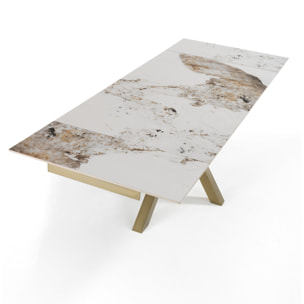 Tomasucci Table extensible TYCHI ONICE GOLD