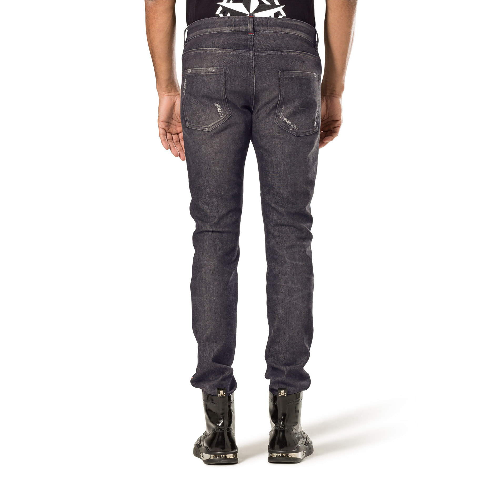 PHILIPP PLEIN super straight cut "hate song"