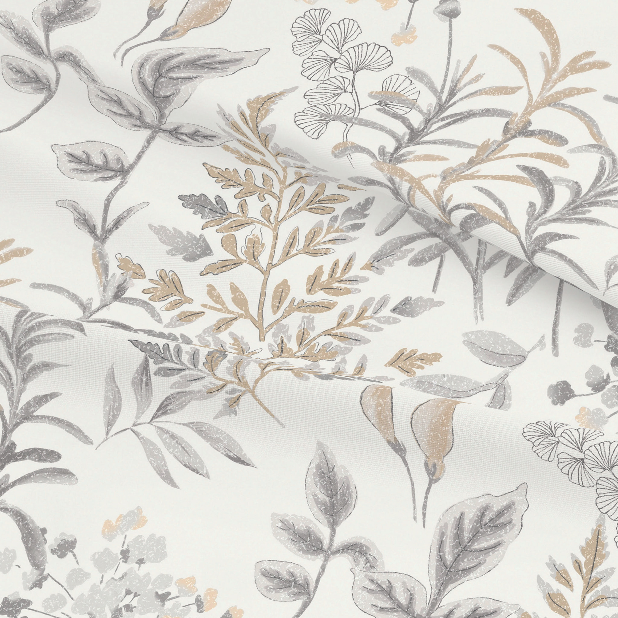 Funda Nórdica Estampada 2/3 piezas - 100% Algodón - Fern