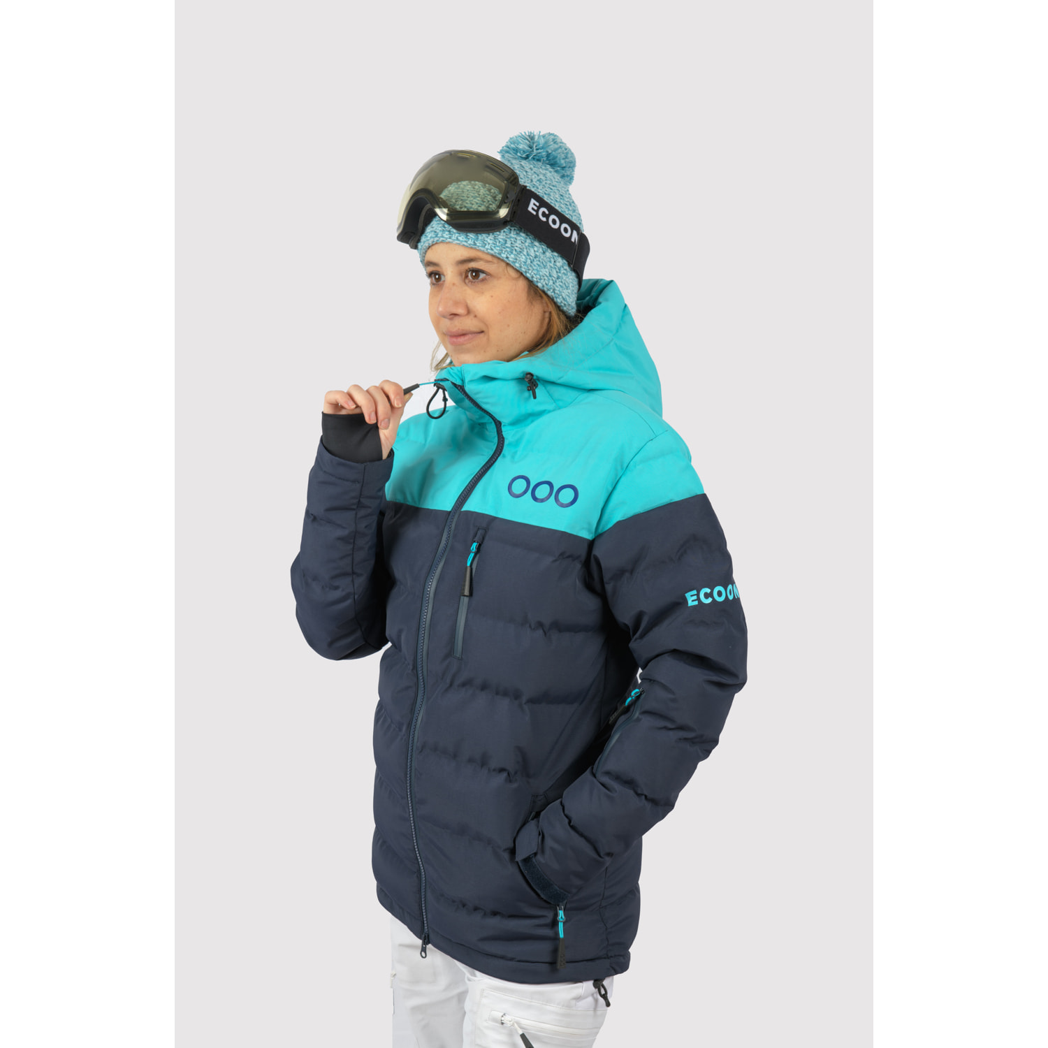 Chaqueta ECOThermo Insulated Jacket Women dela marca ECOON - Azul oscuro