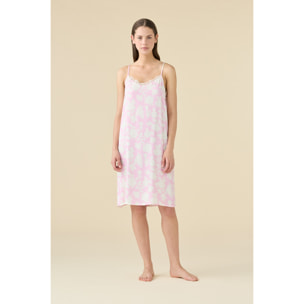 Camicia da notte in viscosa articolo floret. Noidinotte