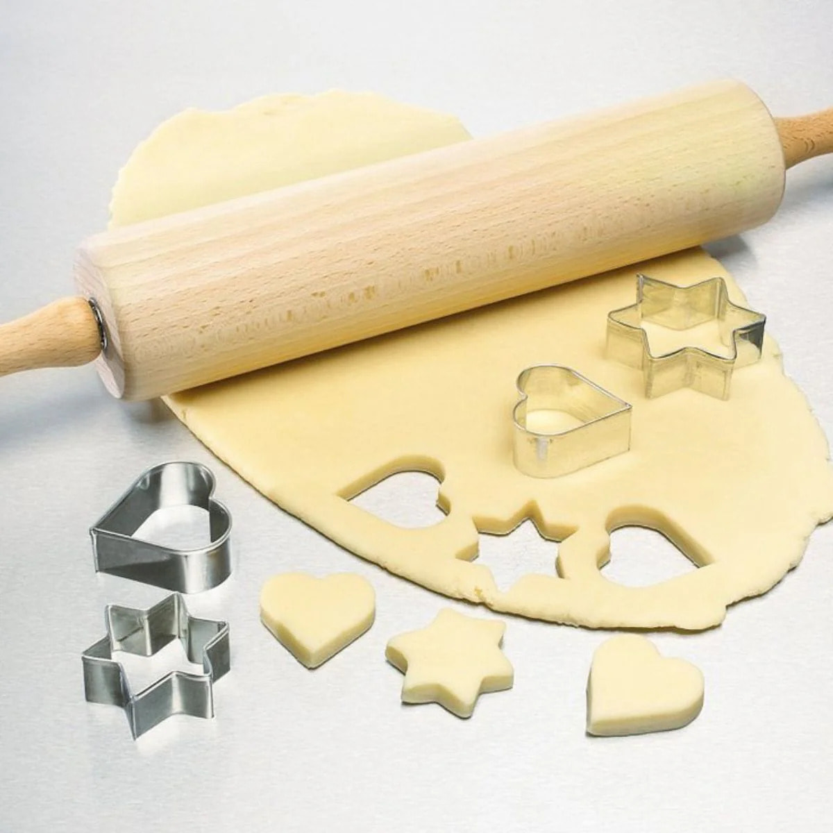 Rouleau à pâtisserie en bois 43 cm Dr. Oetker Baker Edition