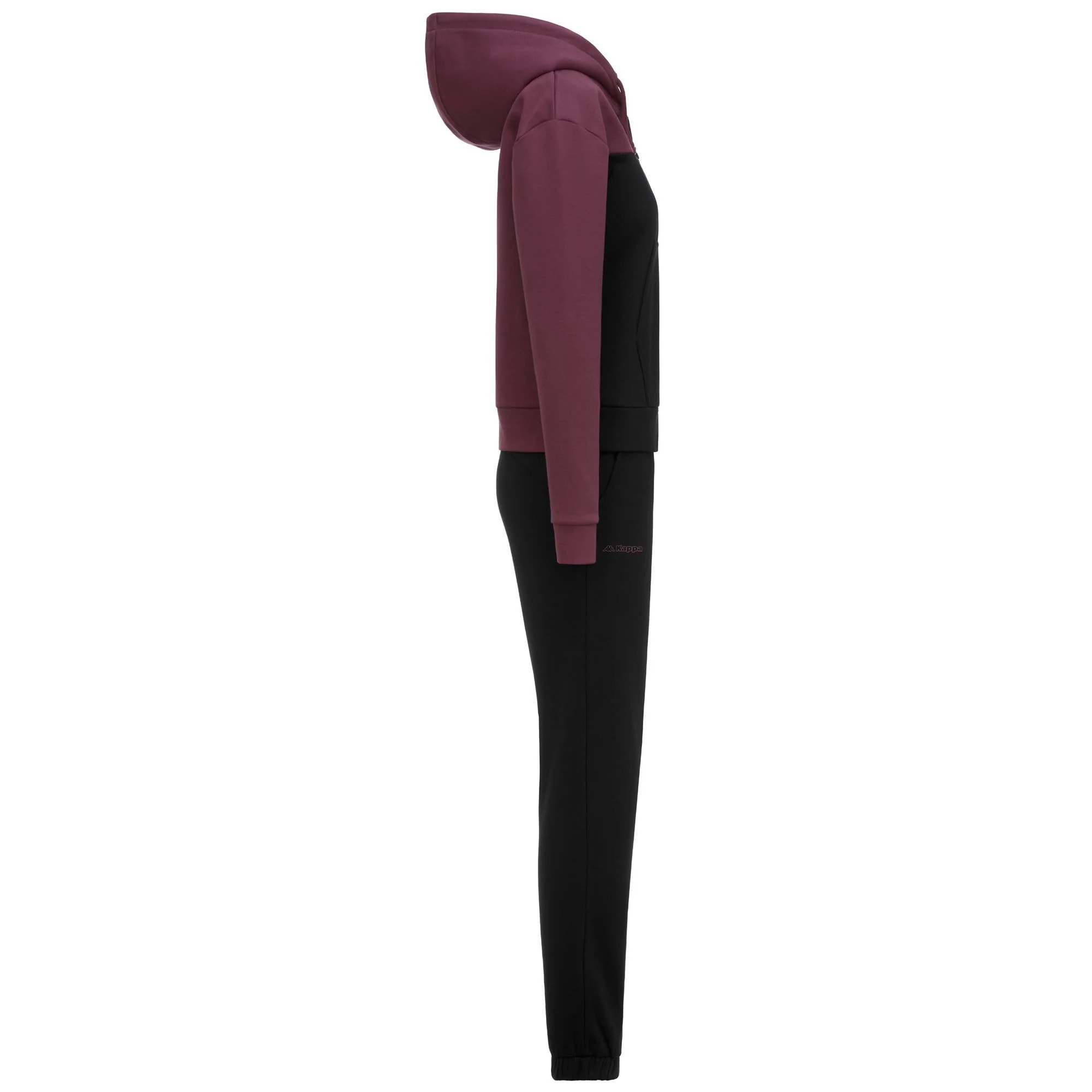 Kappa - Tute Sportive Donna Nero - Logo Fesa