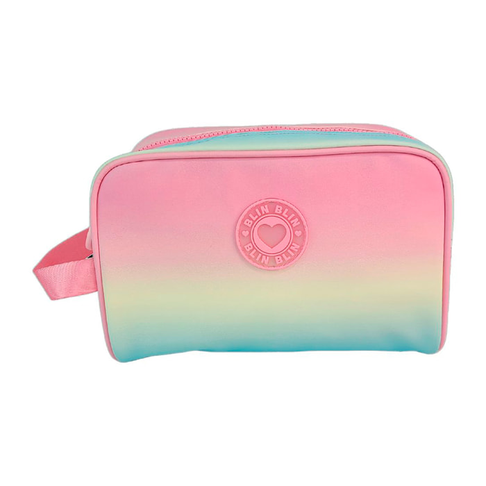 Necessaire Blin Blin Gradient Pink. Materiale resistente all'acqua.