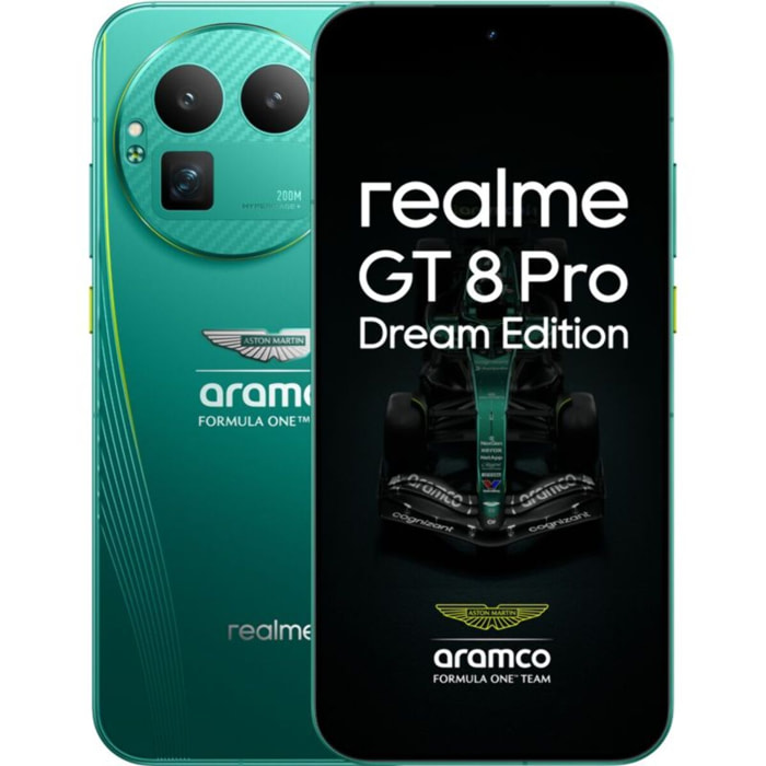 Smartphone REALME Pack GT8 Pro 512Go Aston Martin