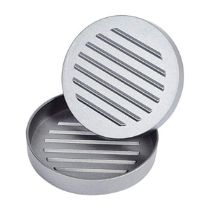 Presse à burger avec poignée en bois Herzberg HG8104