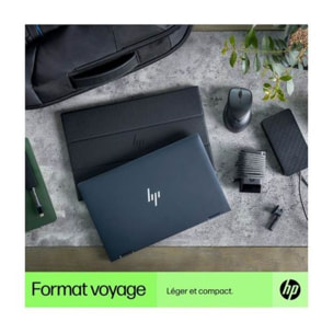 Chargeur ordinateur portable HP PC 65W noir mat compact USB-C EU