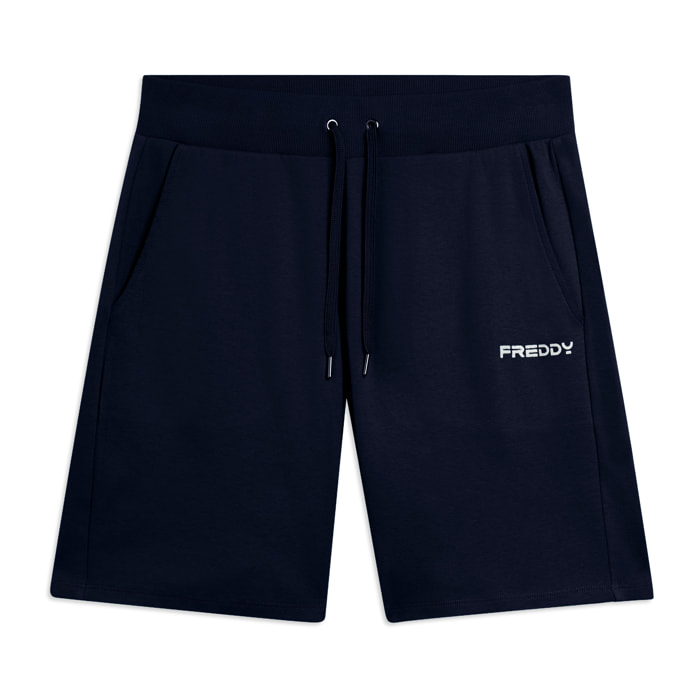 Pantaloni Corti con piccolo Logo FREDDY in Glitter