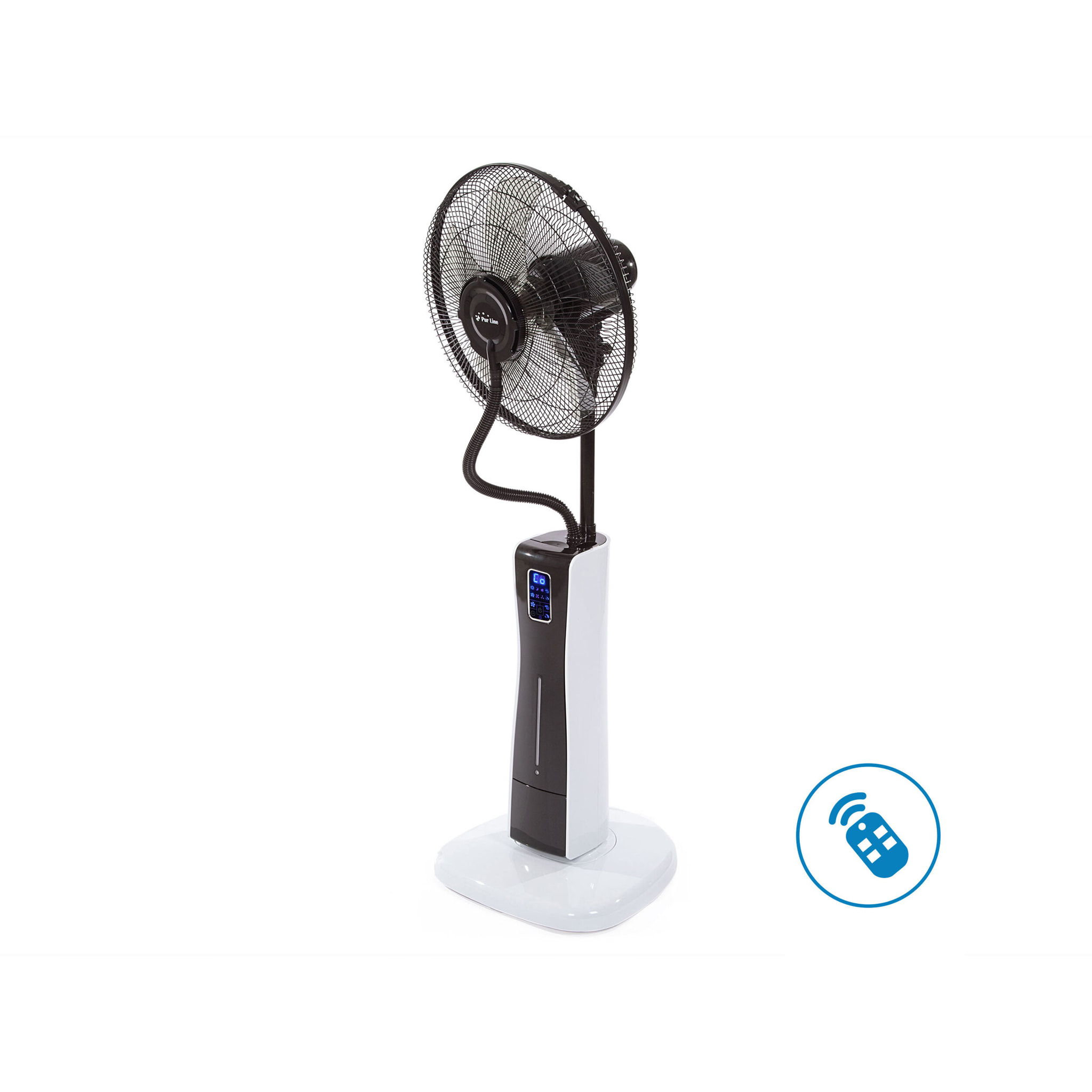 Ventilatore nebulizzatore ø 40 cm per interni ed esterni con telecomando