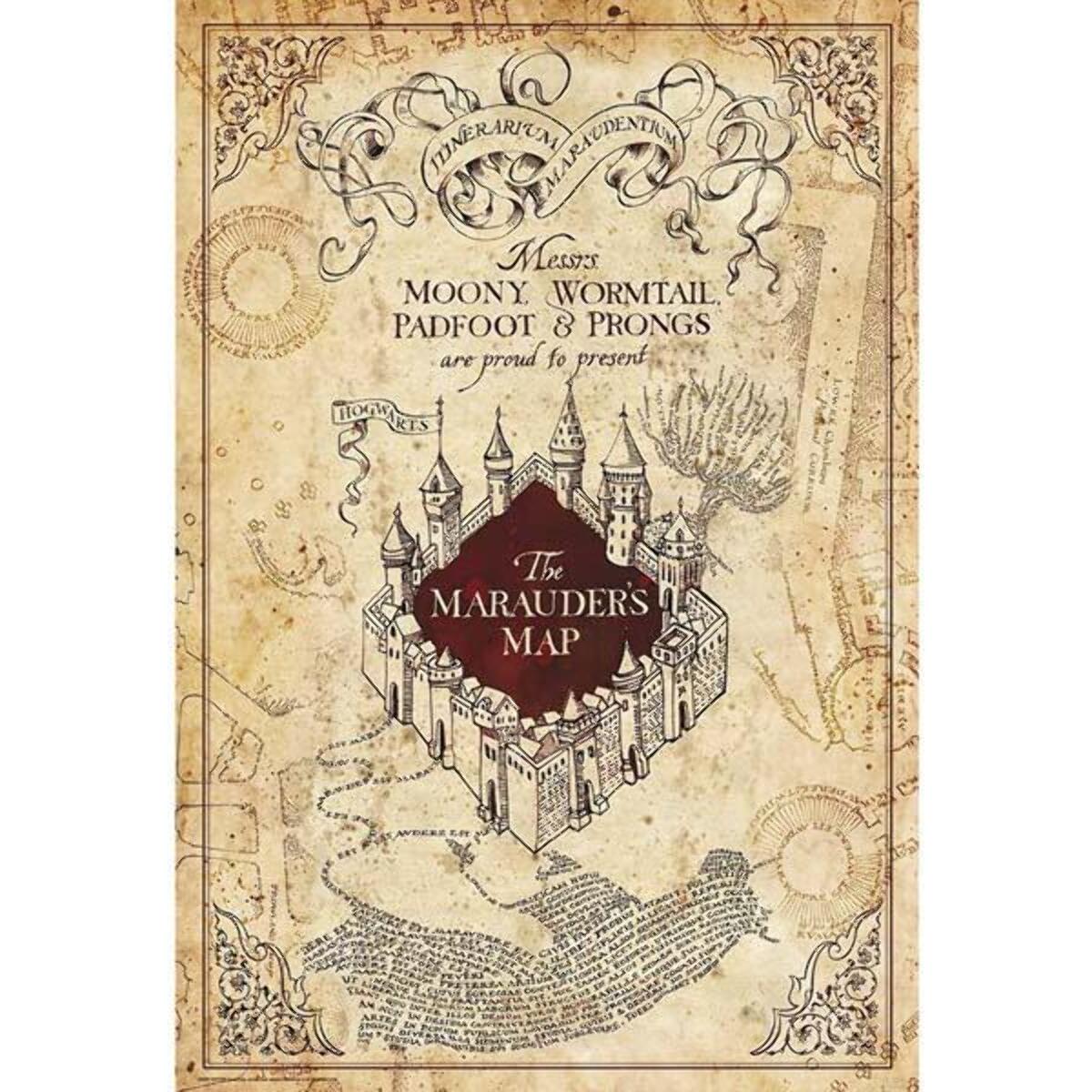 Harry Potter Poster Mappa del Malandrino 91.5 x 61 cm AbyStyle