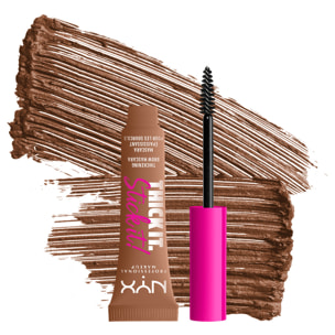 Nyx Professional Makeup Mascara à Sourcils Thick It Stick It Cool Auburn