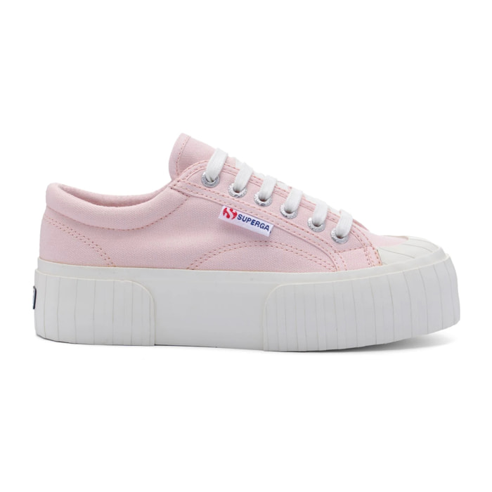 Sneakers Superga Donna Rosa 2631 Stripe Platform
