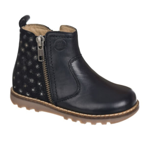 Botin de piel natural