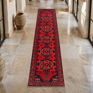 Tapis d'orient, motif oriental noué à la main, EVIL