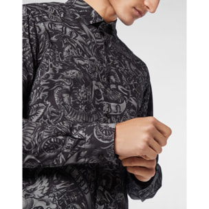 PHILIPP PLEIN Camicia taglio Slim TATTOO
