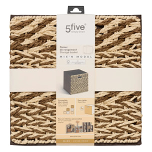 Boîte Mix'N Modul carré pliable 31x31cm marron