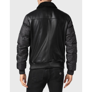 PHILIPP PLEIN Leather Jacket
