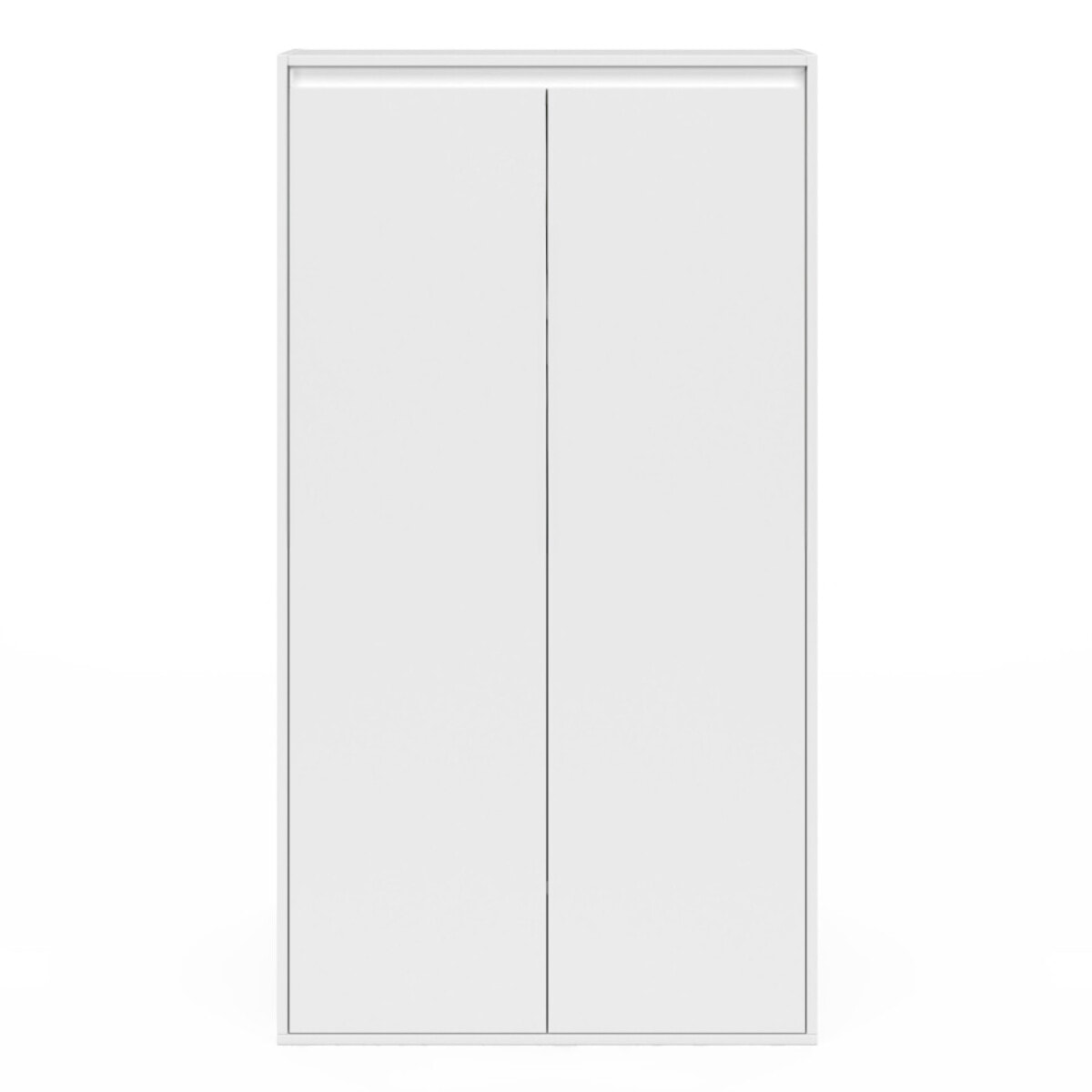 Armoire sous pente Tom 2 portes blanches