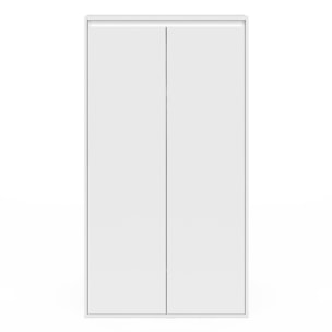 Armoire sous pente Tom 2 portes blanches