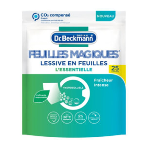 Lessive DR BECKMANN Feuilles Magiques - L'Essentielle x25 lavages