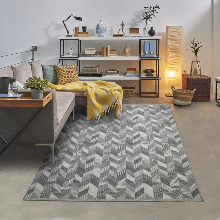 Tapis artisanal Lalu, tapis kilim en coton