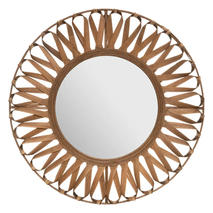 Miroir "Eve" bambou D93cm