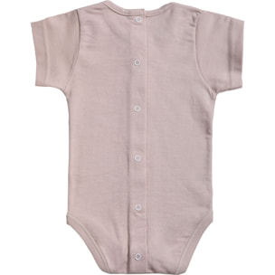 Body bebé manga corta con tapeta