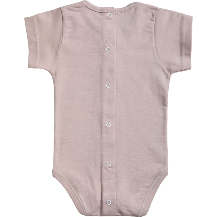 Body bebé manga corta con tapeta